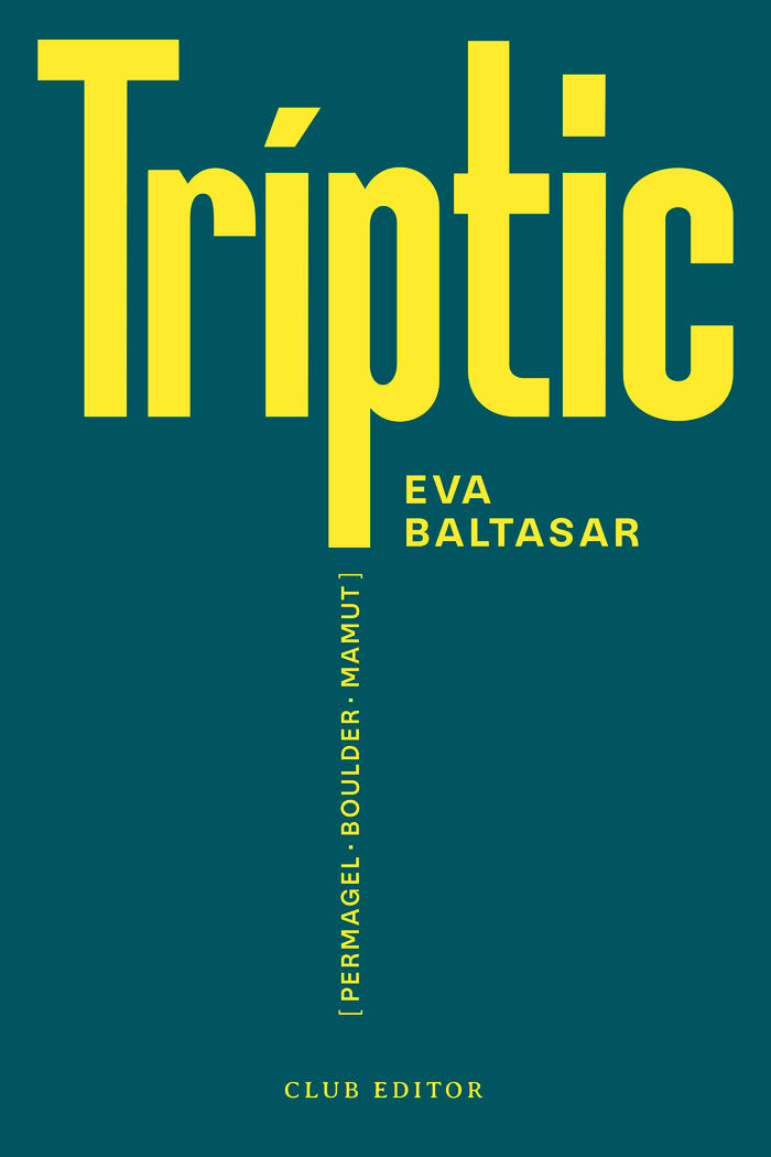 TRIPTIC, de BALTASAR, EVA | portada del libro