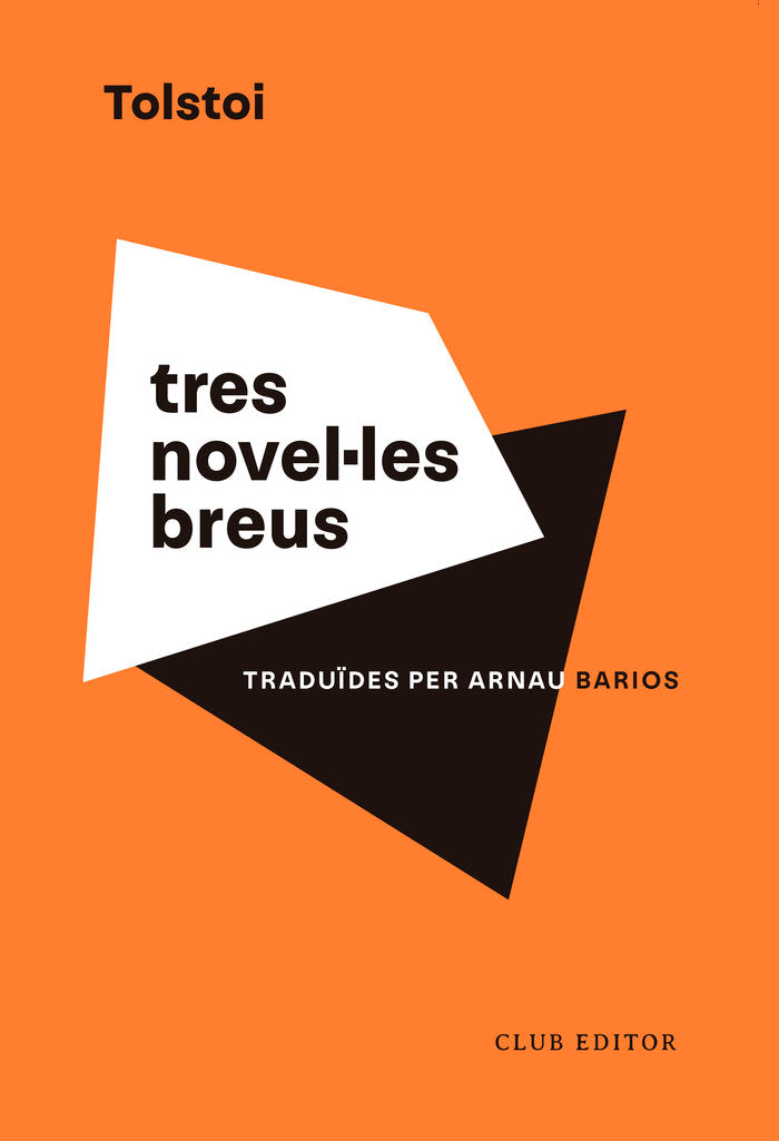 TRES NOVELLES BREUS, de TOLSTOI, LEV | portada del libro
