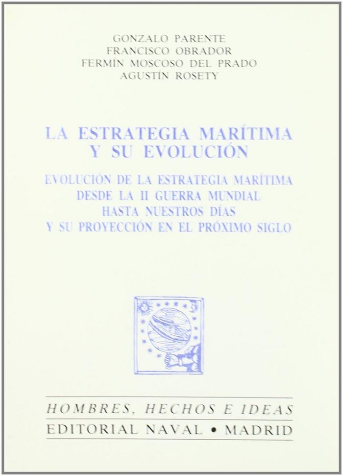 LA ESTRATEGIA MARITIMA Y SU EVOLUCION, de PARENTE | portada del libro