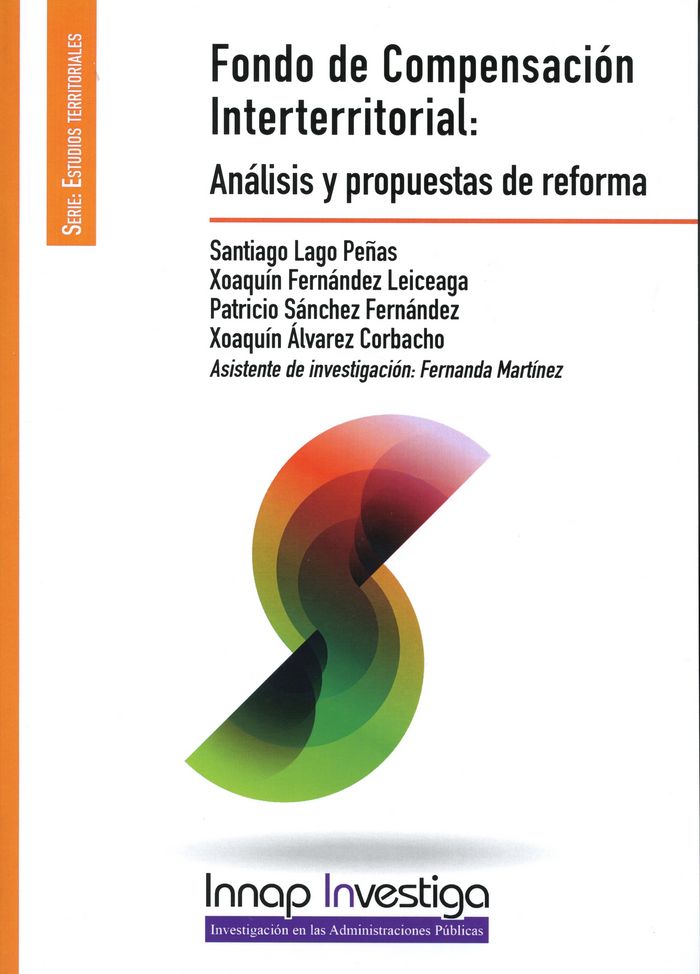 Fondo de compensación interterritorial, de Lago Peñas, Santiago | portada del libro