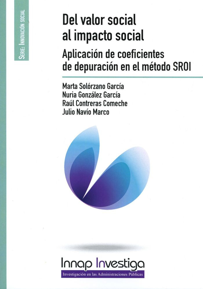 Del valor social al impacto social, de Solórzano García, Marta | portada del libro
