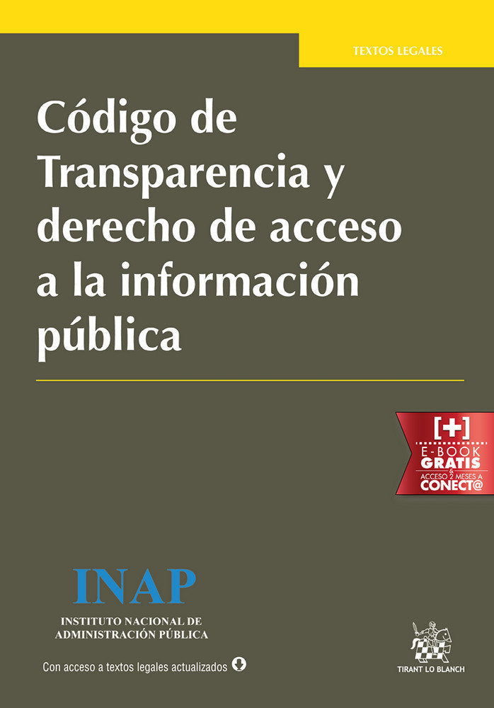 Código de Transparencia y derecho de acceso a la información pública, de Hernández López | portada del libro