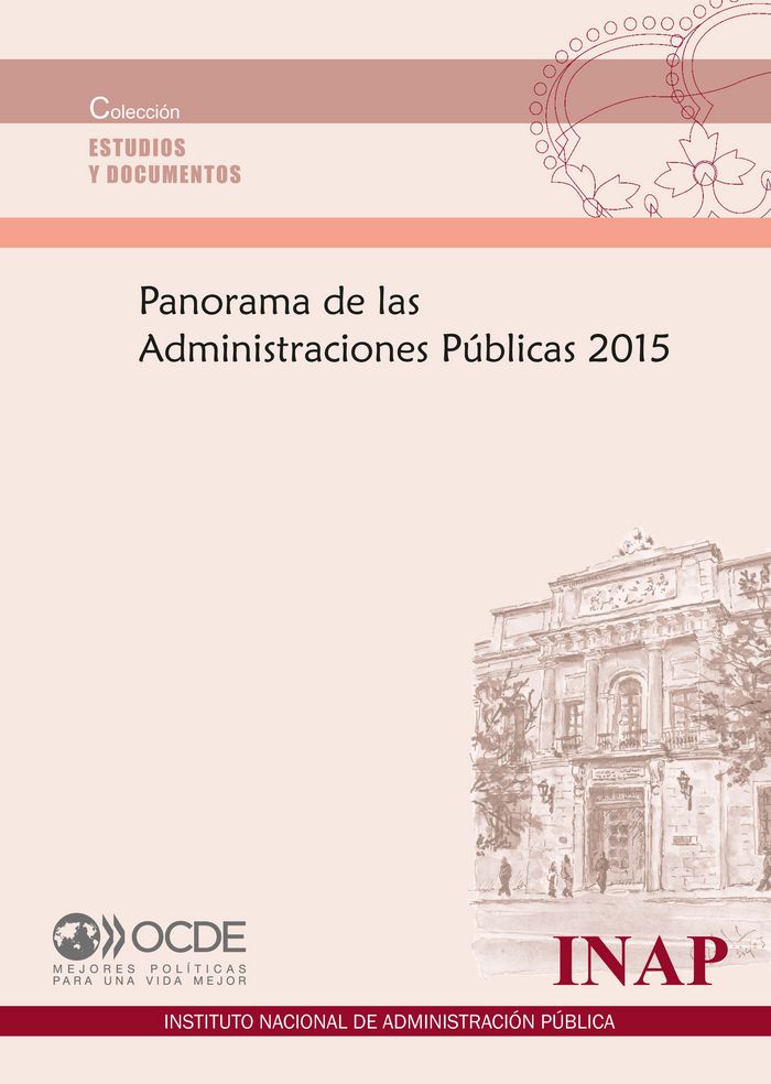 Panorama de las Administraciones Públicas 2015 | portada del libro