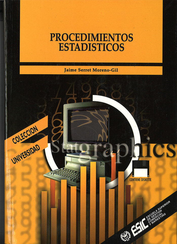 Procedimientos estadísticos con statgraphics, de Moreno-Gil Serret, Jaime | portada del libro