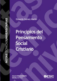 Principios del Pensamiento Social Cristiano, de Gómez Martín, Eduardo | portada del libro