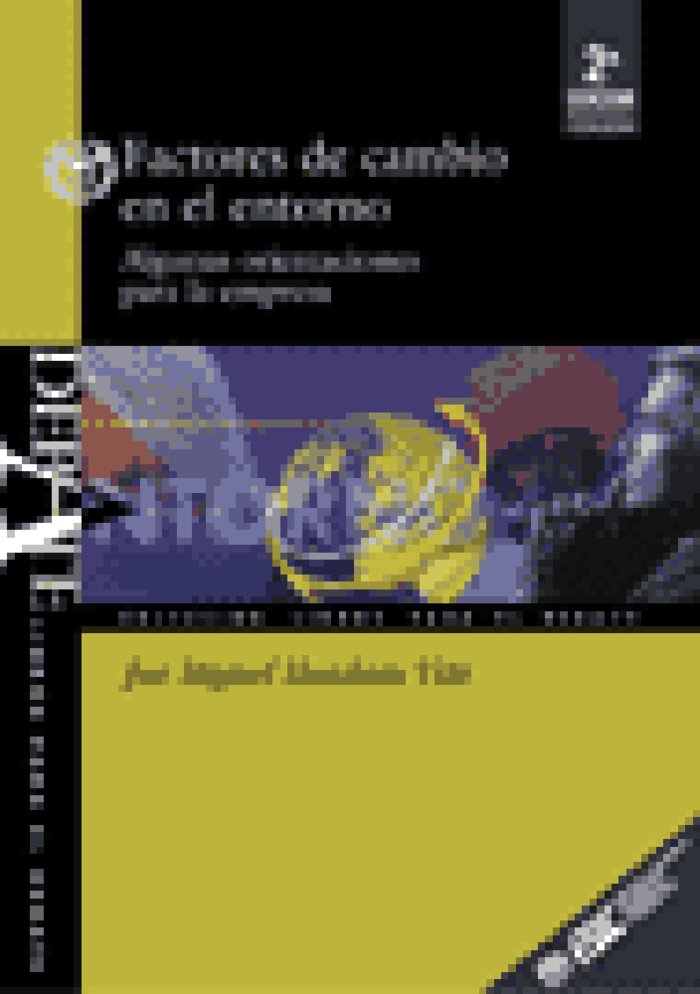 Factores de cambio en el entorno, de Ilundáin Vilà | portada del libro