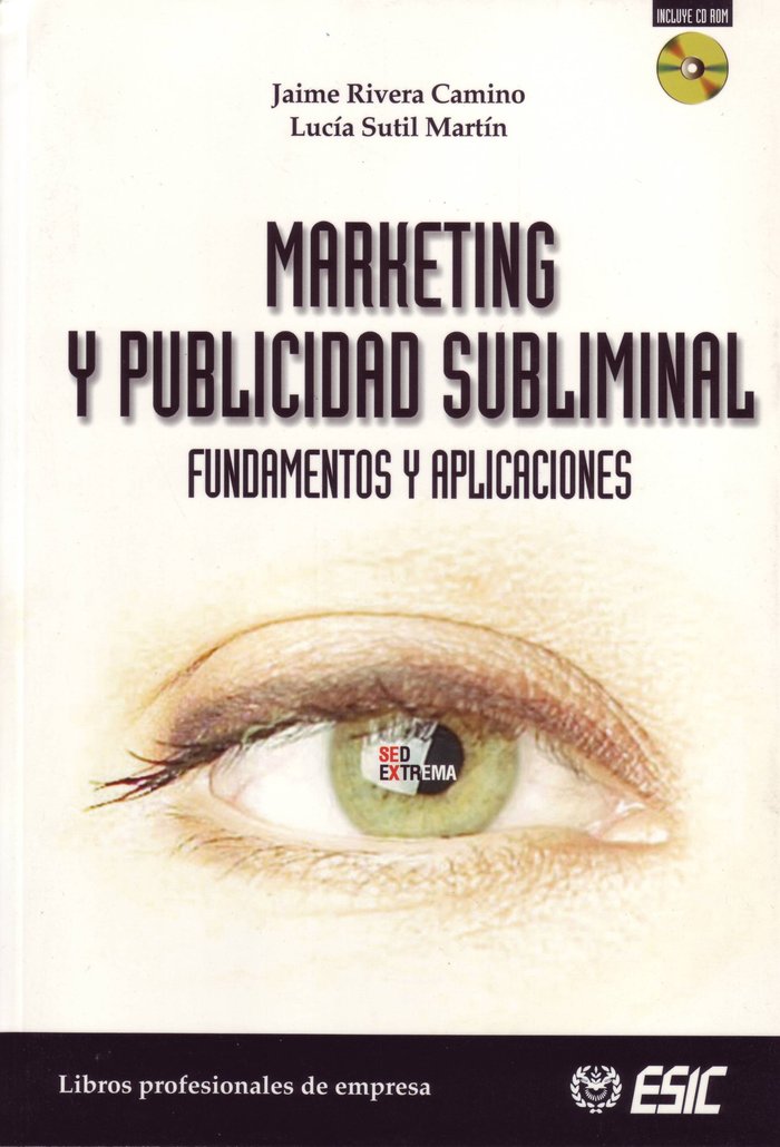 MARKETING Y PUBLICIDAD SUBLIMINAL, de Rivera Camino | portada del libro