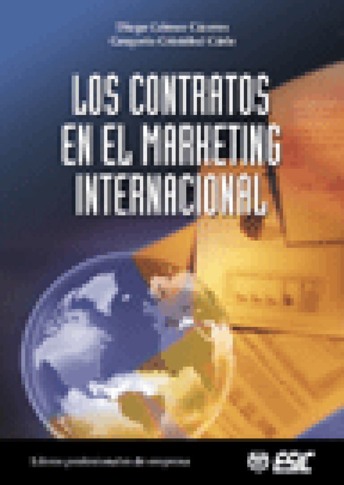 Los contratos en el marketing internacional, de Gómez Cáceres | portada del libro