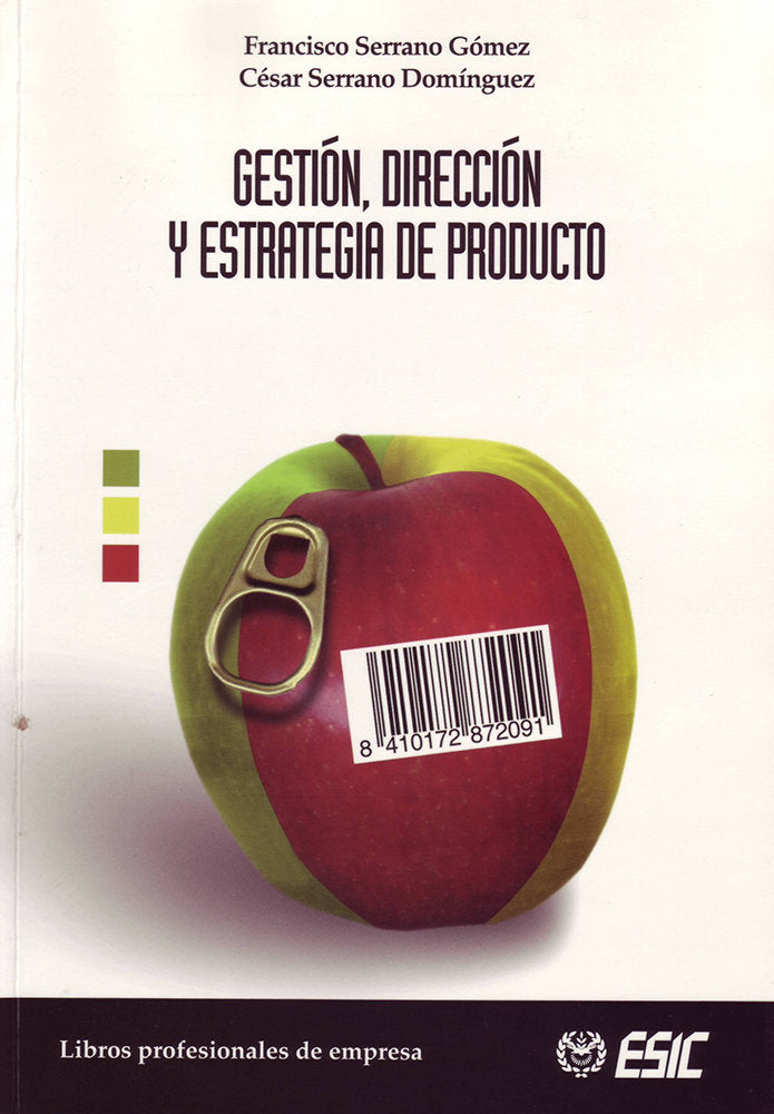 GESTION, DIRECCION Y ESTRATEGIA DE PRODUCTO, de Serrano Gómez | portada del libro