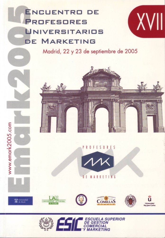 XVII Encuentro de proresores universitarios de marketing, de Varios autores | portada del libro