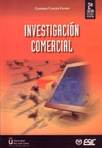 Investigación Comercial, de GEMMA GARCIA FERRER | portada del libro
