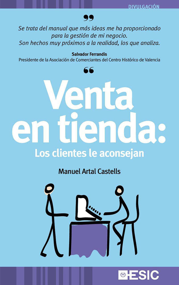 Venta en tienda : Los clientes le aconsejan, de Artal Castells, Manuel | portada del libro