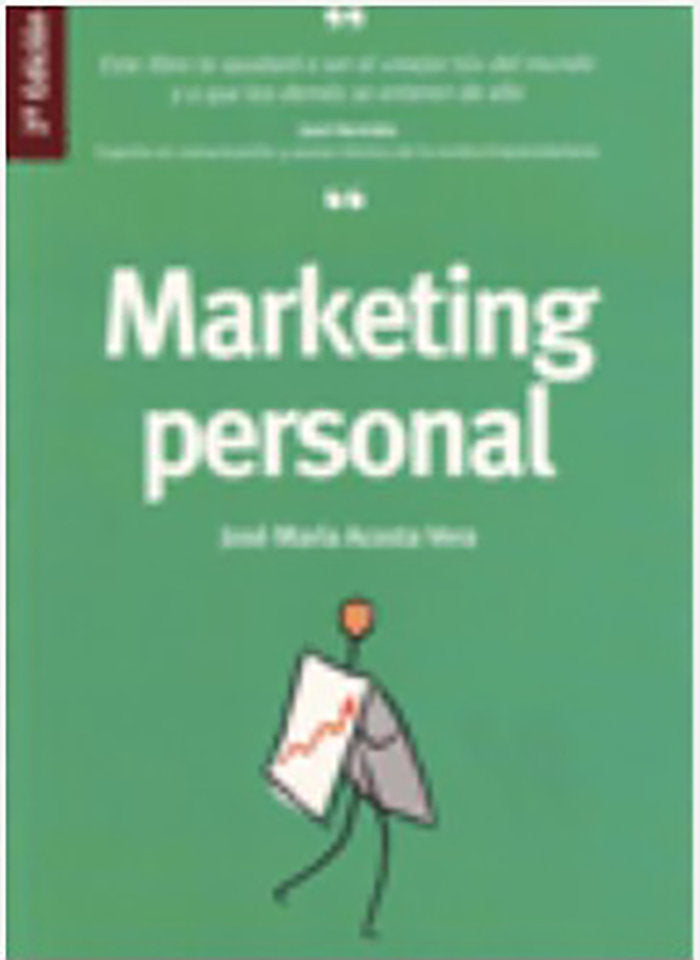 Marketing personal, de Acosta Vera, José María | portada del libro
