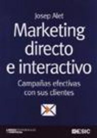 Marketing directo e interactivo, de ALET | portada del libro