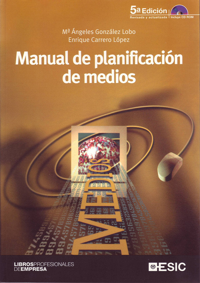 Manual de planificación de medios, de González Lobo | portada del libro