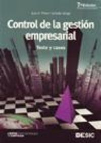 Control de la gestión empresarial, de PEREZ-CARBALLO VEIGA | portada del libro