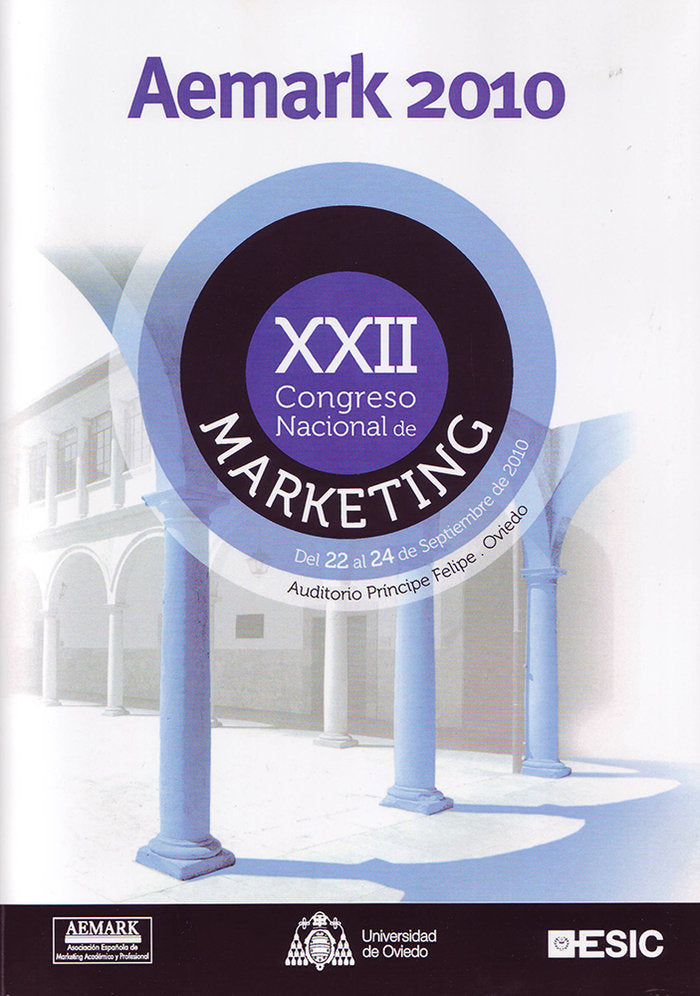 XXII Congreso Nacional de Marketing 2010. Aemark en Santander, de Varios autores | portada del libro
