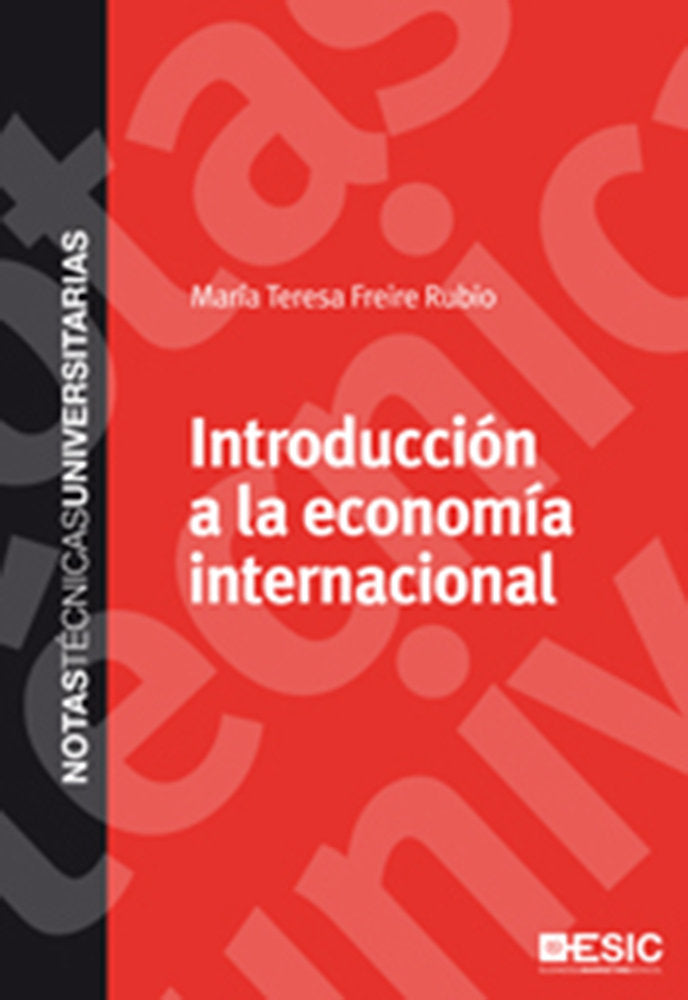 Introducción a la Economía Internacional, de Freire Rubio, María Teresa | portada del libro