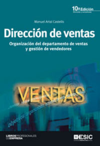 Dirección de ventas, de ARTAL CASTELLS | portada del libro