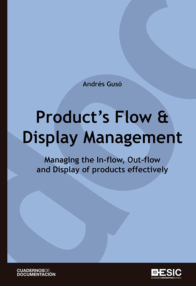 Product's Flow & Display Management, de Gusó Sierra, Andrés | portada del libro