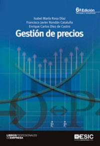 Gestión de precios, de Rosa Díaz, Isabel María | portada del libro