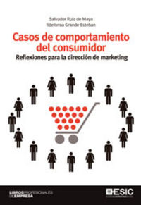 Casos de comportamiento del consumidor, de Ruiz de Maya, Salvador | portada del libro
