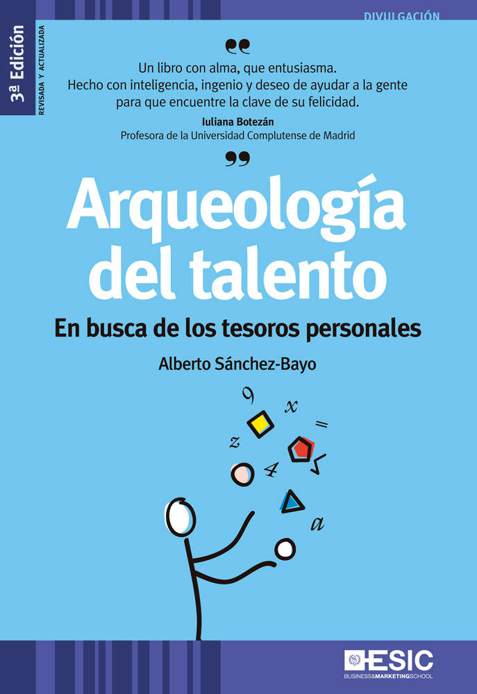 Arqueología del talento, de Sánchez Bayo, Alberto | portada del libro
