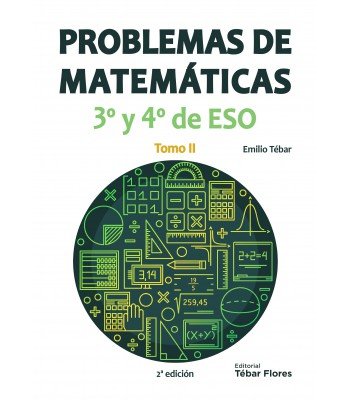 PROB MATEMATICAS 3º Y 4º ESO. TOMO 11, de TEBAR FLORES | portada del libro