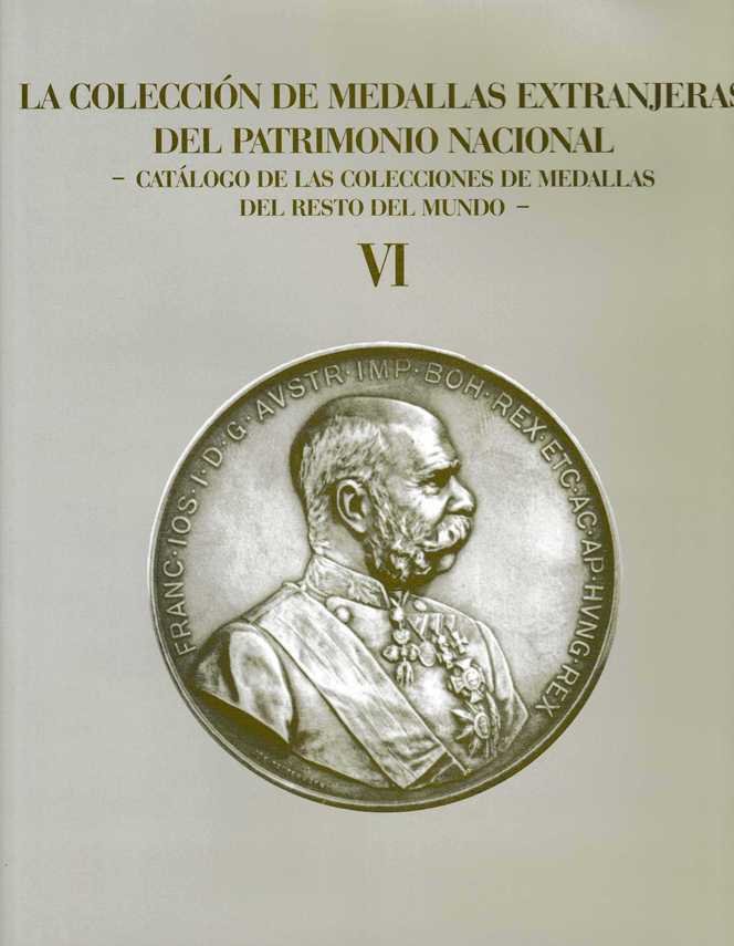 La colección de medallas extranjeras del Patrimonio Nacional, de Ruiz Trapero | portada del libro