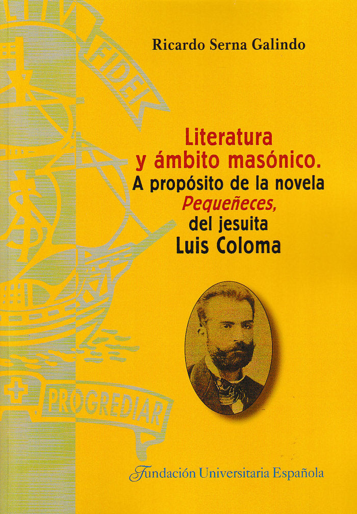 Literatura y ámbito masónico., de Serna Galindo | portada del libro