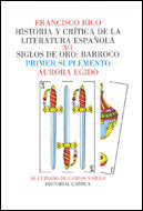 Vol. 3: Siglos de oro: Barroco, de Egido | portada del libro