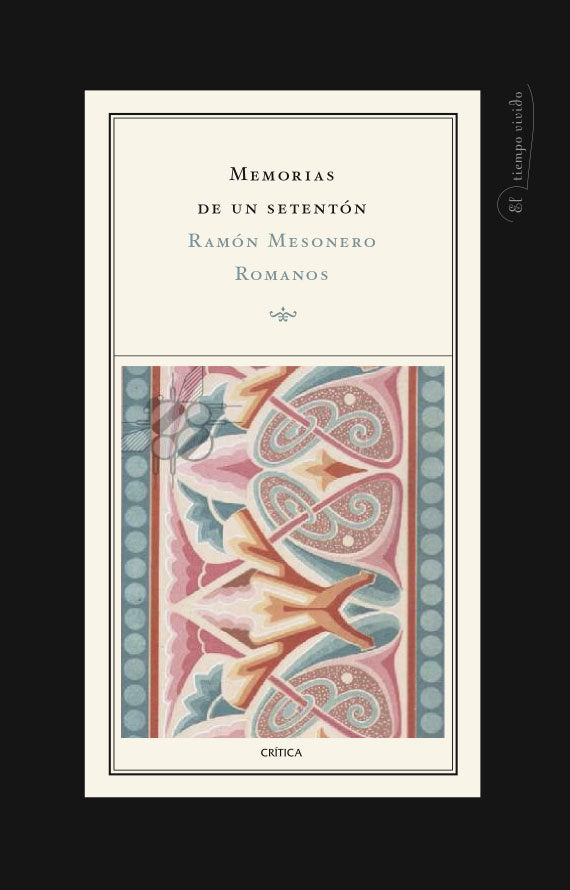 Memorias de un setentón, de Mesonero Romanos | portada del libro