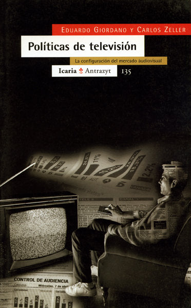 Políticas de televisión, de Giordano, Eduardo | portada del libro