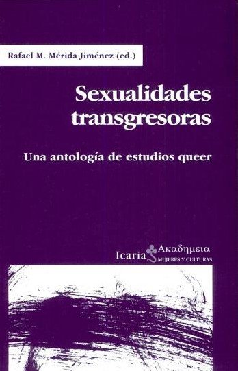Sexualidades transgresoras | portada del libro