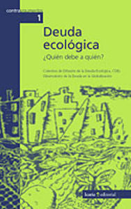 Deuda ecológica, de RUSSI | portada del libro