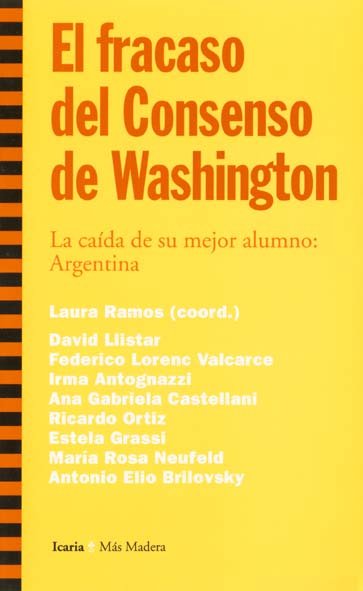 Fracaso del Consenso de Washington, El, de Llistar, David | portada del libro