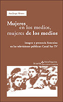 MUJERES EN LOS MEDIOS, MUJERES DE LOS MEDIOS, de ALONSO | portada del libro