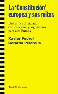 La 'Constitución' europea y sus mitos, de Pisarello, Gerardo | portada del libro