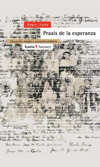 PRAXIS DE LA ESPERANZA, de Daniel Jover | portada del libro