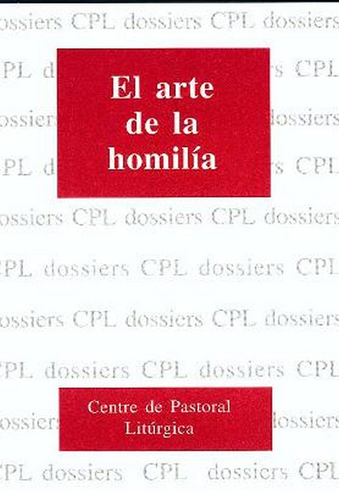 Arte de la homil¡a, El, de ALDAZABAL, JOSE | portada del libro