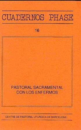 Pastoral sacramental con los enfermos, de Ramos | portada del libro