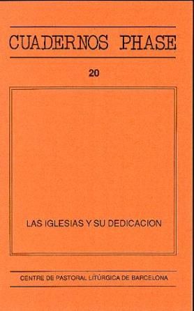 Iglesias y su dedicación, Las, de Borobio García, Dionisio | portada del libro