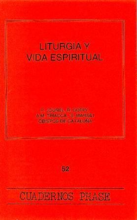 Liturgia y vida espiritual, de Jounel, P. | portada del libro