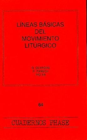 Líneas básicas del movimiento litúrgico, de Guardini, R. | portada del libro