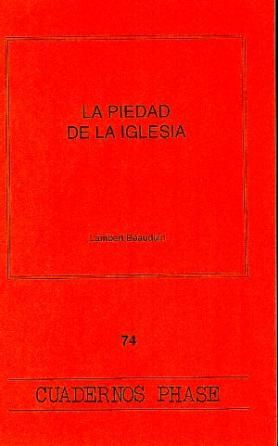Piedad de la Iglesia, La, de Lambert Beauduin | portada del libro