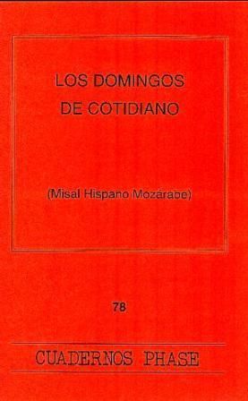 Domingos de cotidiano (misal hispano), Los, de Gibert, Jordi | portada del libro