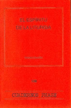 Espíritu de la liturgia, El, de Guardini, Romano | portada del libro