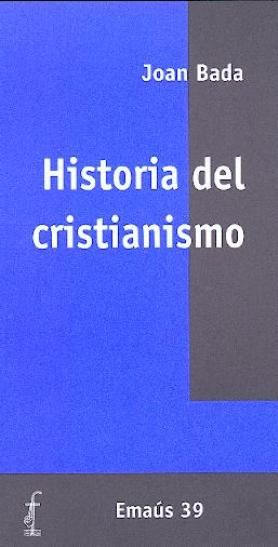 Historia del cristianismo, de Bada Elias, Joan | portada del libro