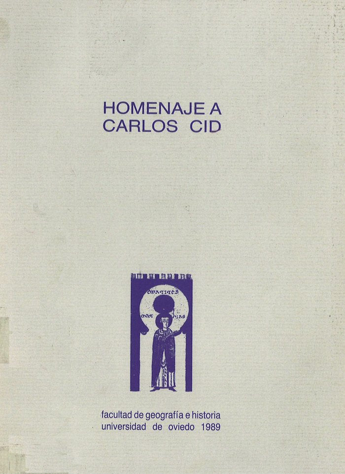 Homenaje a Carlos Cid, de Comisión de cultura Facultad Geografía | portada del libro