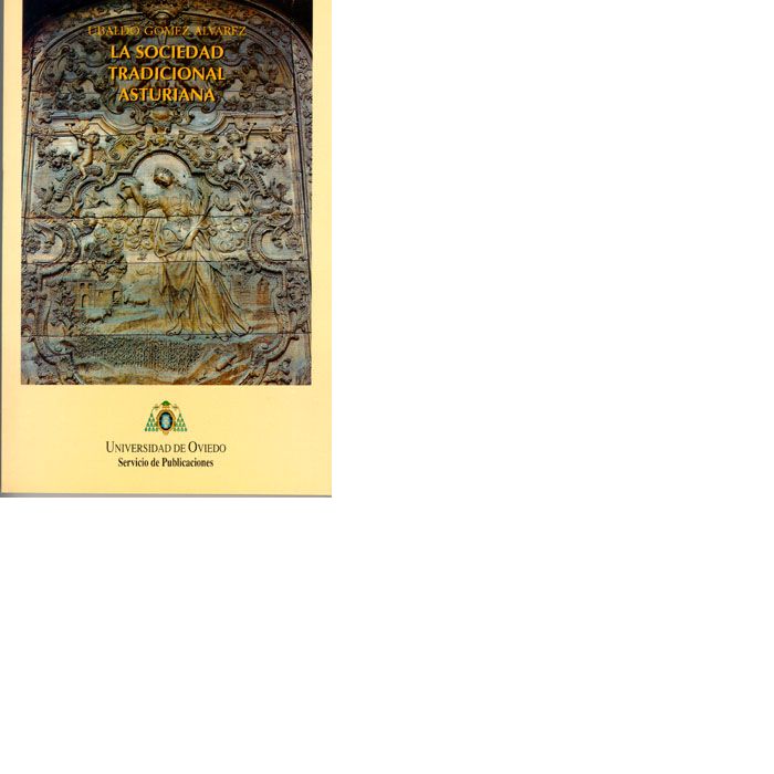 La sociedad tradicional asturiana, de Gómez Álvarez | portada del libro